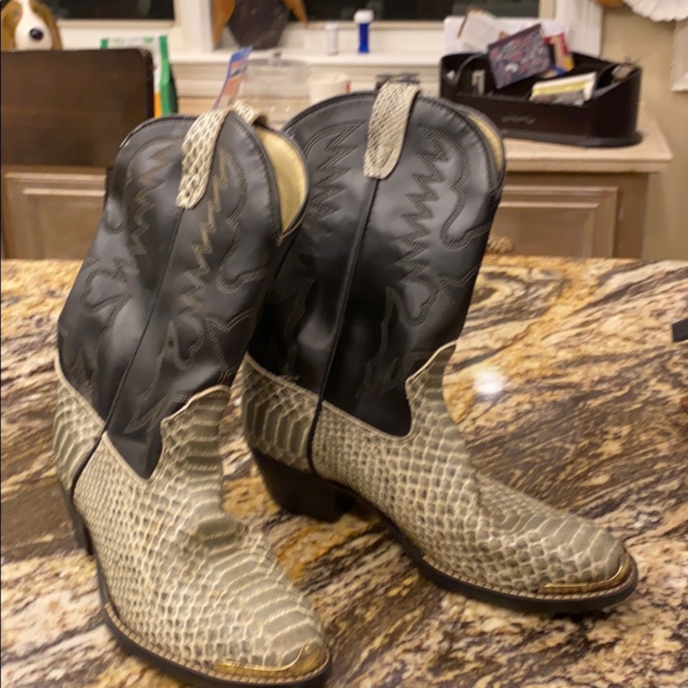 Woman’s cowboy boots